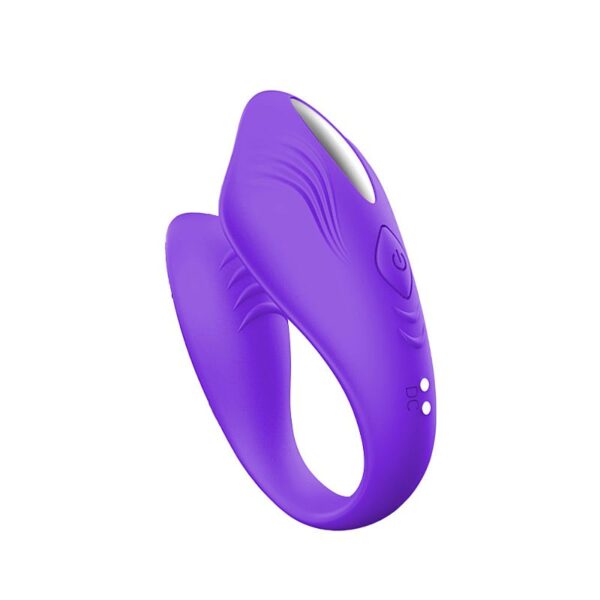 VIBRADOR DE CASAL - À LONGA DISTÂNCIA - ELA APP - SI7388 (CONSULTE CORES) - Imagem 5