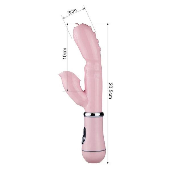 VIBRADOR DE PONTO G E CLITÓRIS - JELLY - RECARREGÁVEL - SI7582 (CONSULTE CORES) - Imagem 10