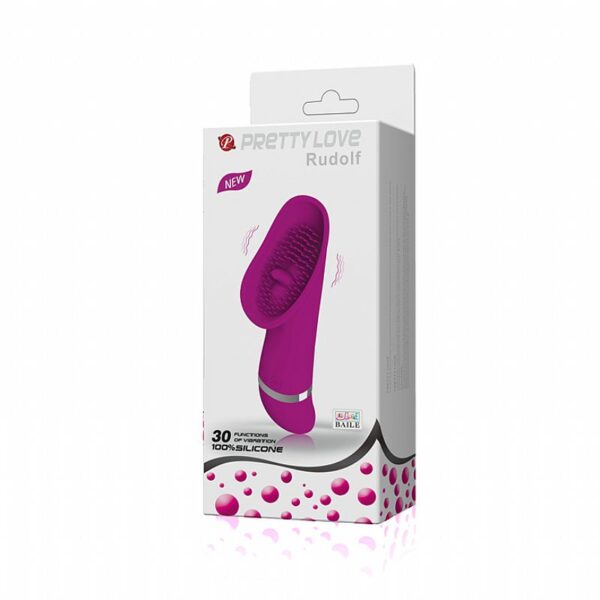 VIBRADOR DE CLITÓRIS - RUDOLF - ESTIMULADOR DE SEIOS E VULVA - PRETTY LOVE - SI5331 - Imagem 2