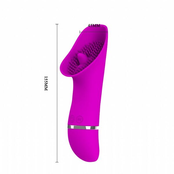 VIBRADOR DE CLITÓRIS - RUDOLF - ESTIMULADOR DE SEIOS E VULVA - PRETTY LOVE - SI5331 - Imagem 6