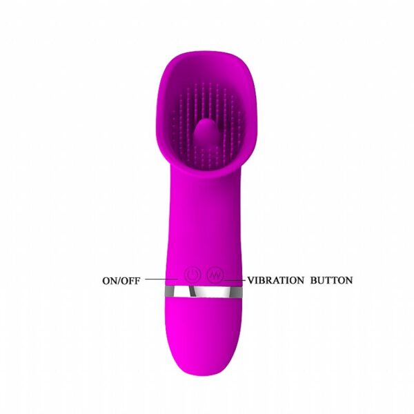 VIBRADOR DE CLITÓRIS - RUDOLF - ESTIMULADOR DE SEIOS E VULVA - PRETTY LOVE - SI5331 - Imagem 7