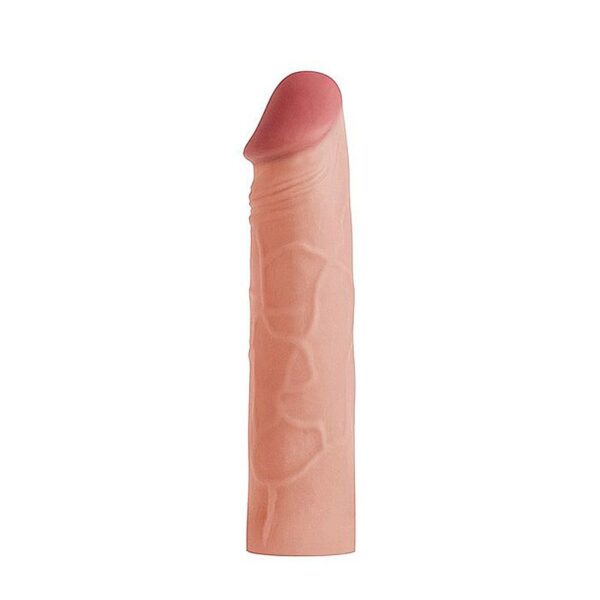 CAPA PENIANA EM CYBERSKIN - 17X4CM - COR PELE CLARA - LOVETOY - SI1290 - Imagem 5