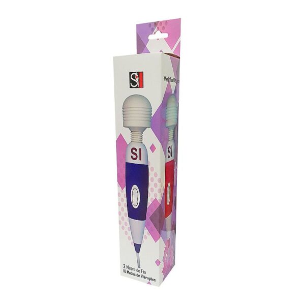 VARINHA MÁGICA COM 16 VIBRAÇÕES - ELÉTRICO 110/220W - SI5036 (CONSULTE CORES) - Imagem 5