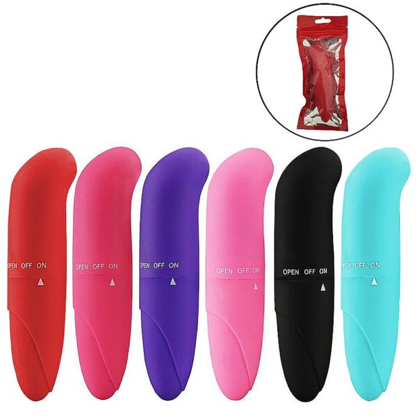 VIBRADOR PERSONAL PONTO G - AVELUDADO - SI5131 (CONSULTE CORES) - Imagem 9
