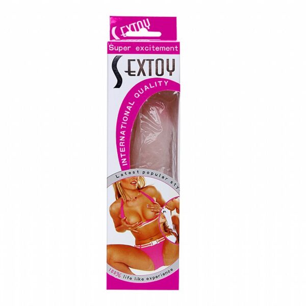 PÊNIS DILDO REALÍSTICO COM VÉRTEBRAS - SI6319 - Imagem 5