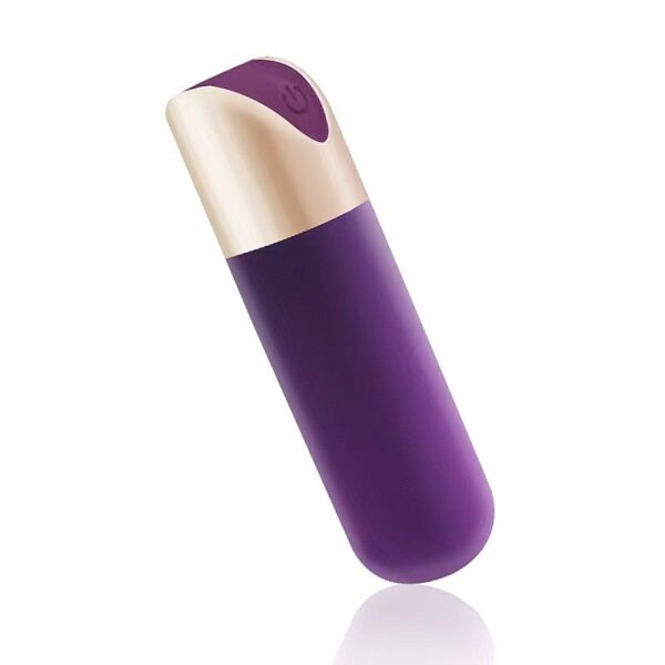 BULLET COM VIBRADOR - RECARREGÁVEL - 6,5X1,8CM - SI7211 (CONSULTE CORES) - Imagem 6