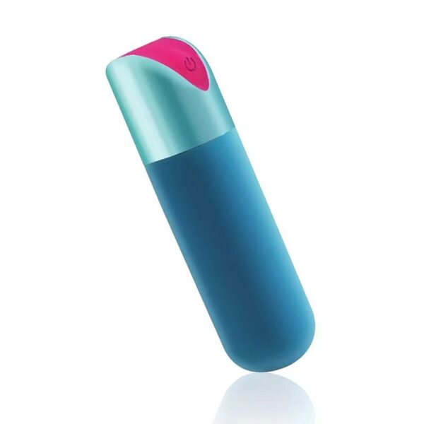 BULLET COM VIBRADOR - RECARREGÁVEL - 6,5X1,8CM - SI7211 (CONSULTE CORES) - Imagem 8
