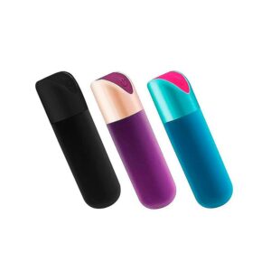 BULLET COM VIBRADOR - RECARREGÁVEL - 6,5X1,8CM - SI7211 (CONSULTE CORES)