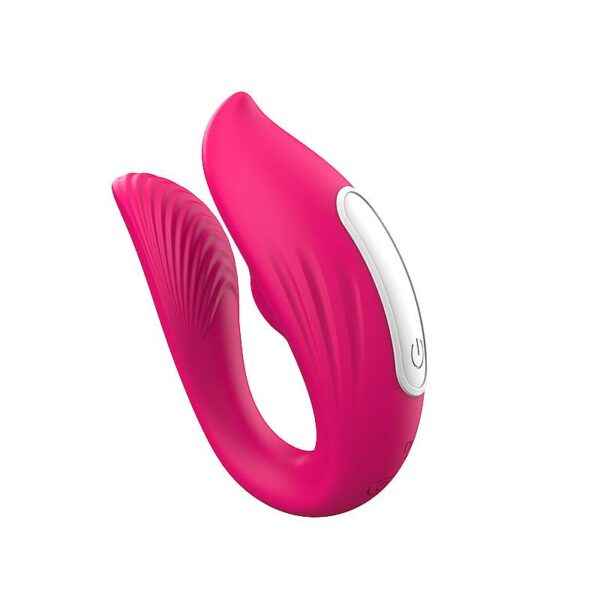 VIBRADOR DE CASAL COM PULSAÇÃO - À LONGA DISTÂNCIA  - APP - SI7477 (CONSULTE CORES) - Imagem 3
