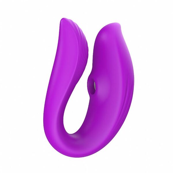 VIBRADOR DE CASAL COM PULSAÇÃO - À LONGA DISTÂNCIA  - APP - SI7477 (CONSULTE CORES) - Imagem 5