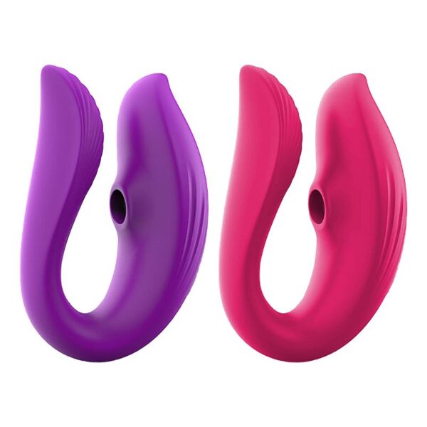 VIBRADOR DE CASAL COM PULSAÇÃO - À LONGA DISTÂNCIA  - APP - SI7477 (CONSULTE CORES) - Imagem 8