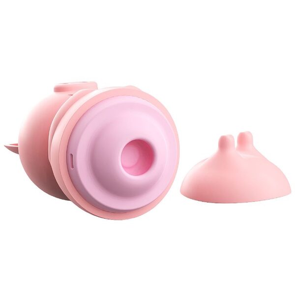 VIBRADOR DE PULSAÇÃO - PORQUINHO - RECARREGÁVEL - RABICÓ/PIGGY - SI7741 - Imagem 4