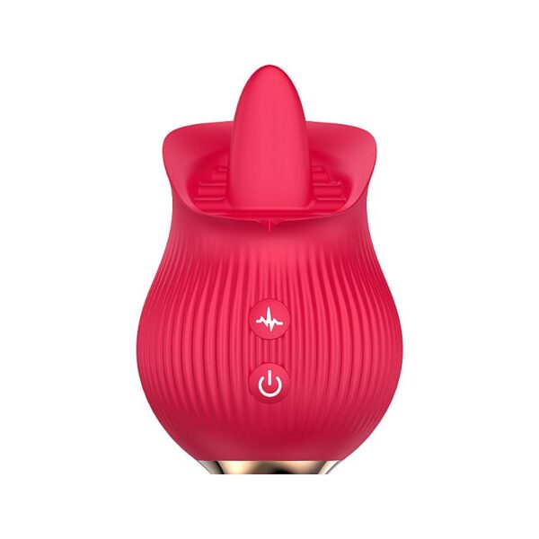 ROSA ESTIMULADORA DE CLITÓRIS COM LÍNGUA - TONGUE - SI7847 (CONSULTE CORES) - Imagem 6