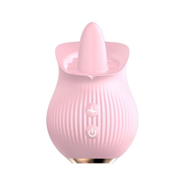ROSA ESTIMULADORA DE CLITÓRIS COM LÍNGUA - TONGUE - SI7847 (CONSULTE CORES) - Imagem 2