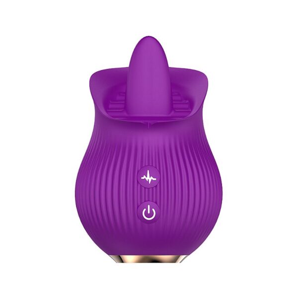 ROSA ESTIMULADORA DE CLITÓRIS COM LÍNGUA - TONGUE - SI7847 (CONSULTE CORES) - Imagem 4