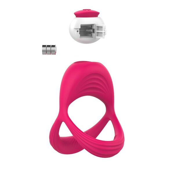 ANEL PENIANO DUPLO COM VIBRADOR 2 - SI8208 (CONSULTE CORES) - Imagem 8