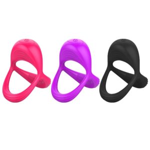 ANEL PENIANO DUPLO COM VIBRADOR 2 - SI8208 (CONSULTE CORES)