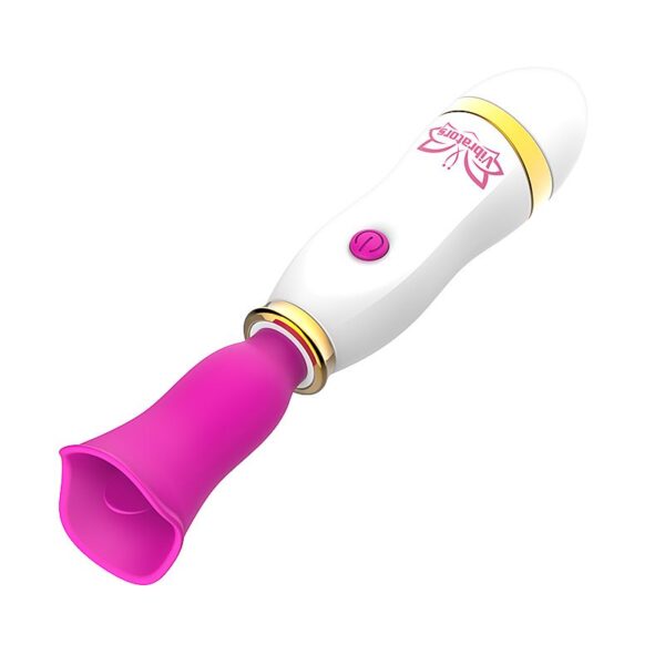 VIBRADOR DE PULSAÇÃO COM LÍNGUA - RECARREGÁVEL - SI8211 - Imagem 6
