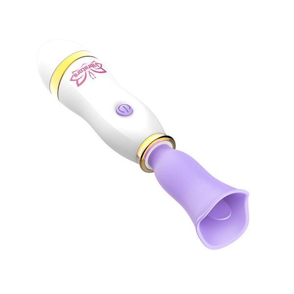 VIBRADOR DE PULSAÇÃO COM LÍNGUA - RECARREGÁVEL - SI8211 - Imagem 7