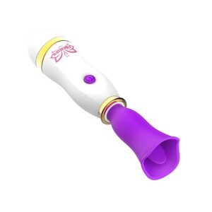 VIBRADOR DE PULSAÇÃO COM LÍNGUA - RECARREGÁVEL - SI8211