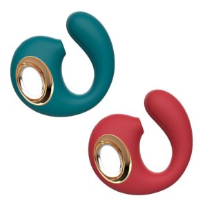 VIBRADOR DE PONTO G E CLITÓRIS COM PULSAÇÃO - SNAIL 2 - SI8247 (CONSULTE CORES)