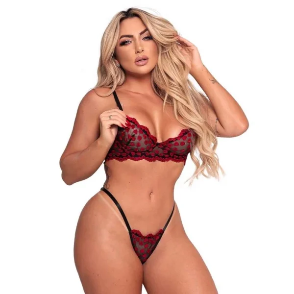 CONJUNTO PERSONALIZÁVEL SAFADINHA TALLYTA 1477 TAMANHO ÚNICO 3 CORES - Imagem 6