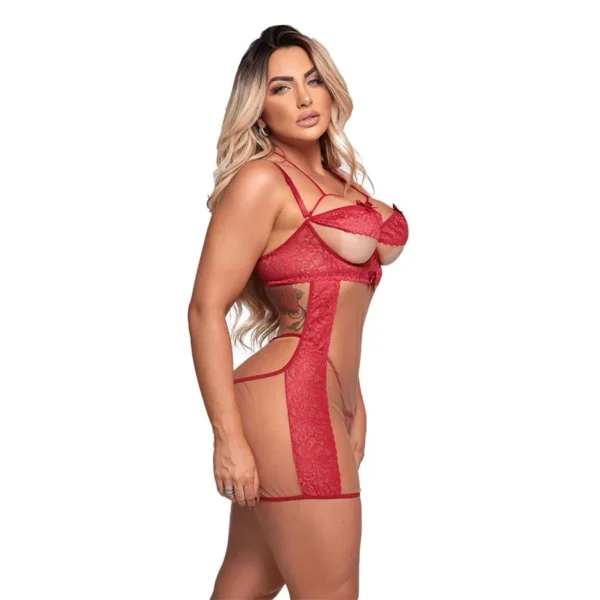 CAMISOLA PRESENTE SAFADO COM FENDAS TALLYTA 3.76 P M G GG 2 CORES - Imagem 2