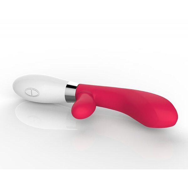 VIBRADOR SILICONE COM ESTIMULADOR DE CLITÓRIS À PILHA 36 VIBRAÇÕES PERFECT LOVE SI5370 - Imagem 3