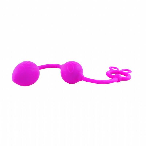 PLUG ANAL ESFERAS DE SILICONE DUPLO PRETTY LOVE BALLS 2 SI5415 BI014205 - Imagem 5