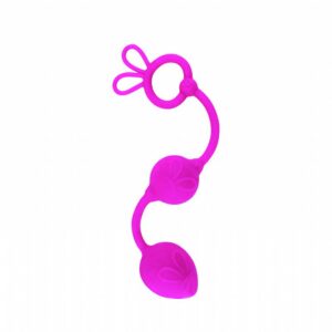 PLUG ANAL ESFERAS DE SILICONE DUPLO PRETTY LOVE BALLS 2 SI5415 BI014205
