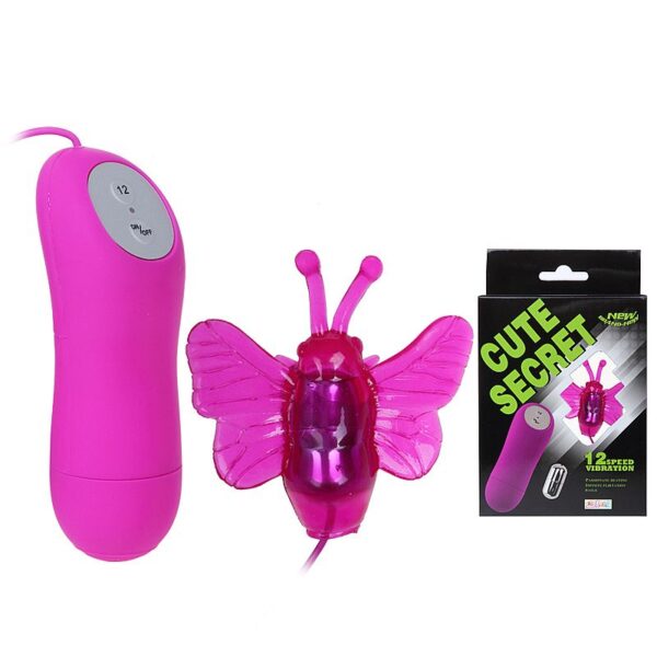 MINI BORBOLETA BULLET 12 VIBRAÇÕES PRETTY LOVE CUTE SECRET SI5512 BI014185 - Imagem 4