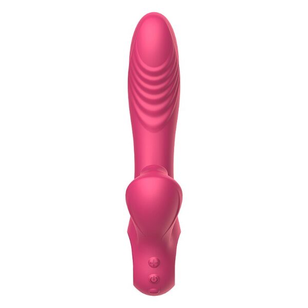 VIBRADOR DE PONTO G COM ESTIMULADOR DE CLITÓRIS 2 RAPTOR 10 VIBRAÇÕES SI7216 (CONSULTE CORES) - Imagem 2