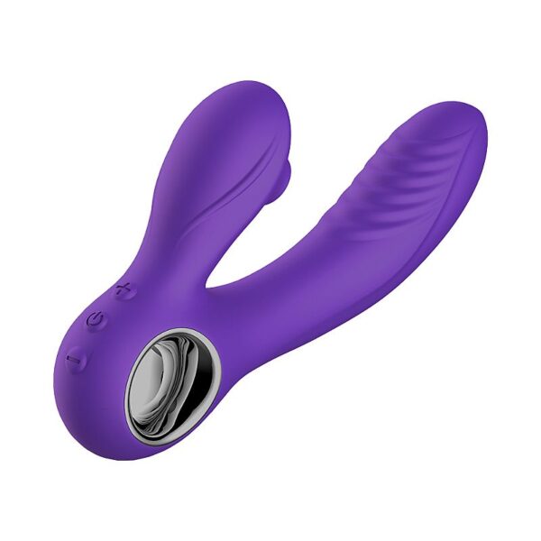 VIBRADOR DE PONTO G COM ESTIMULADOR DE CLITÓRIS 2 RAPTOR 10 VIBRAÇÕES SI7216 (CONSULTE CORES) - Imagem 7