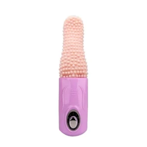 VIBRADOR MASSAGEADOR EM FORMATO DE LÍNGUA À PILHA 3XAA PRETTY LOVE TONGUE SI6073