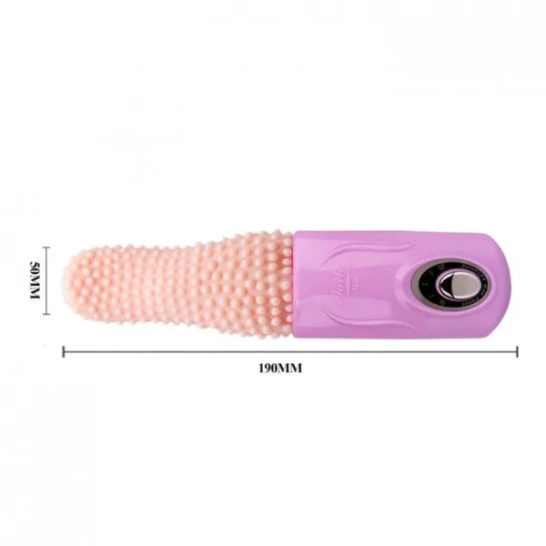 VIBRADOR MASSAGEADOR EM FORMATO DE LÍNGUA À PILHA 3XAA PRETTY LOVE TONGUE SI6073 - Imagem 3