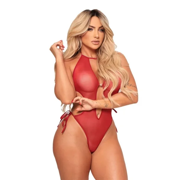 FANTASIA PERSONALIZÁVEL SEDUTORA TALLYTA 5108 TAMANHO ÚNICO VERMELHO - Imagem 2