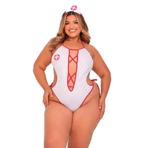 FANTASIA PERSONALIZÁVEL MÉDICA TALLYTA PLUS SIZE 6.238 TAMANHO ÚNICO EG1(48)