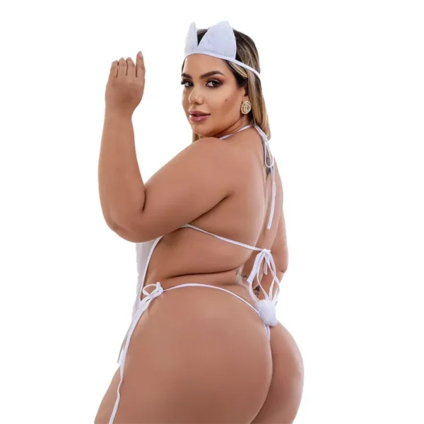 FANTASIA PERSONALIZÁVEL COELHA TALLYTA 6.240 PLUS SIZE TAMANHO ÚNICO EG1(48) - Imagem 2