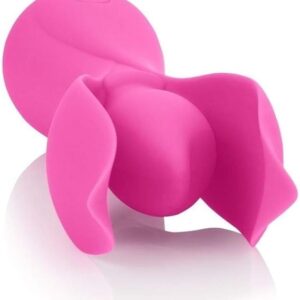 VIBRADOR ESTIMULADOR DE CLITÓRIS E PERÍNEO EM SILICONE COM FORMA DE PÉTALAS PENETRADOR AO VELOCIDADES L6 LUST BY JOPEN