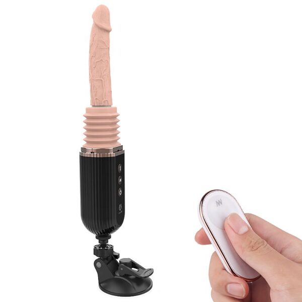 MÁQUINA DO SEXO MASTURBADOR SHD-S224 GATTLING PLUS RCT 9 VELOCIDADES RECARREGÁVEL USB SI7129 - Imagem 5