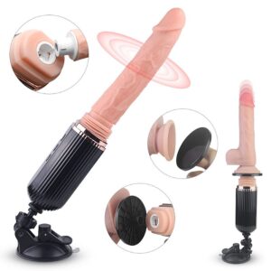 MÁQUINA DO SEXO MASTURBADOR SHD-S224 GATTLING PLUS RCT 9 VELOCIDADES RECARREGÁVEL USB SI7129