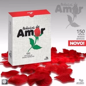 PÉTALAS DE ROSAS ARTIFICIAIS PEDAÇOS DE AMOR SEM PERFUME 150UN