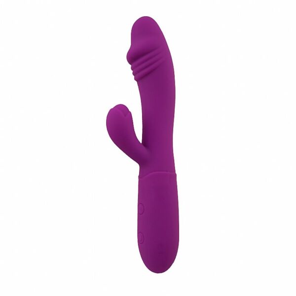 VIBRADOR SILICONE RECARREGÁVEL USB  10 MODOS DE VIBRAÇÃO ILA SI7154 (CONSULTAR CORES) - Imagem 3