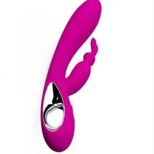 VIBRADOR COM ESTIMULADOR DE CLITÓRIS E PONTO G BELLA 36 MODOS DE VIBRAÇÃO RECARREGÁVEL USB YSYE403