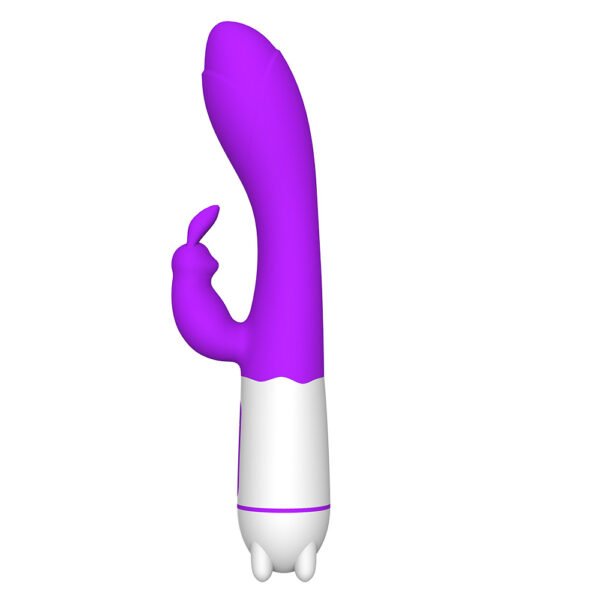 VIBRADOR DUPLO RECARREGÁVEL USB ESTIMULADOR DE CLITÓRIS 36 MODOS DE VIBRAÇÃO HAPPY BUNNY RABBIT YAFFA YSYE442 - Imagem 2
