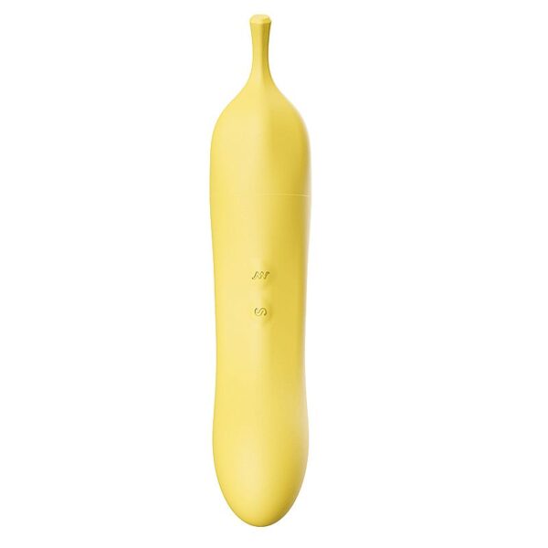 VIBRADOR ESTIMULADOR  DE CLITÓRIS SILICONE 7 MODOS DE VIBRAÇÃO/PULSAÇÃO RECARREGÁVEL USB SI6834 - Imagem 2