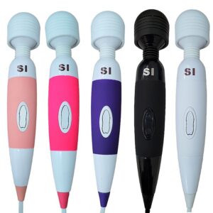 MASSAGEADOR ELÉTRICO MÉDIO 16 MODOS VIBRAÇÃO AC110/220V  VARINHA MÁGICA SI5036 27X4,8CM (C0NSULTE CORES)