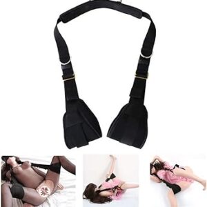 AMARRAS IMOBILIZADOR DE PERNAS SADO AJUSTÁVEL EM NYLON E METAL BDSM STRADLE BOUND 631