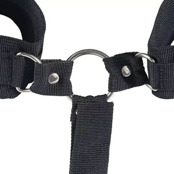 AMARRAS RESTRITOR DE PESCOÇO E MÃOS BDSM YAFFA YSZE633 - Imagem 5