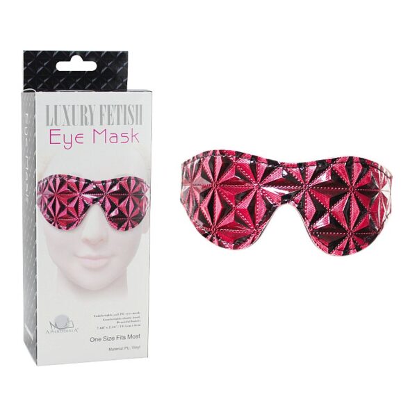 VENDA BDSM MÁSCARA PARA OLHOS LUXURY FETISH APHRODISIA SI5252 (CONSULTE CORES) - Imagem 2